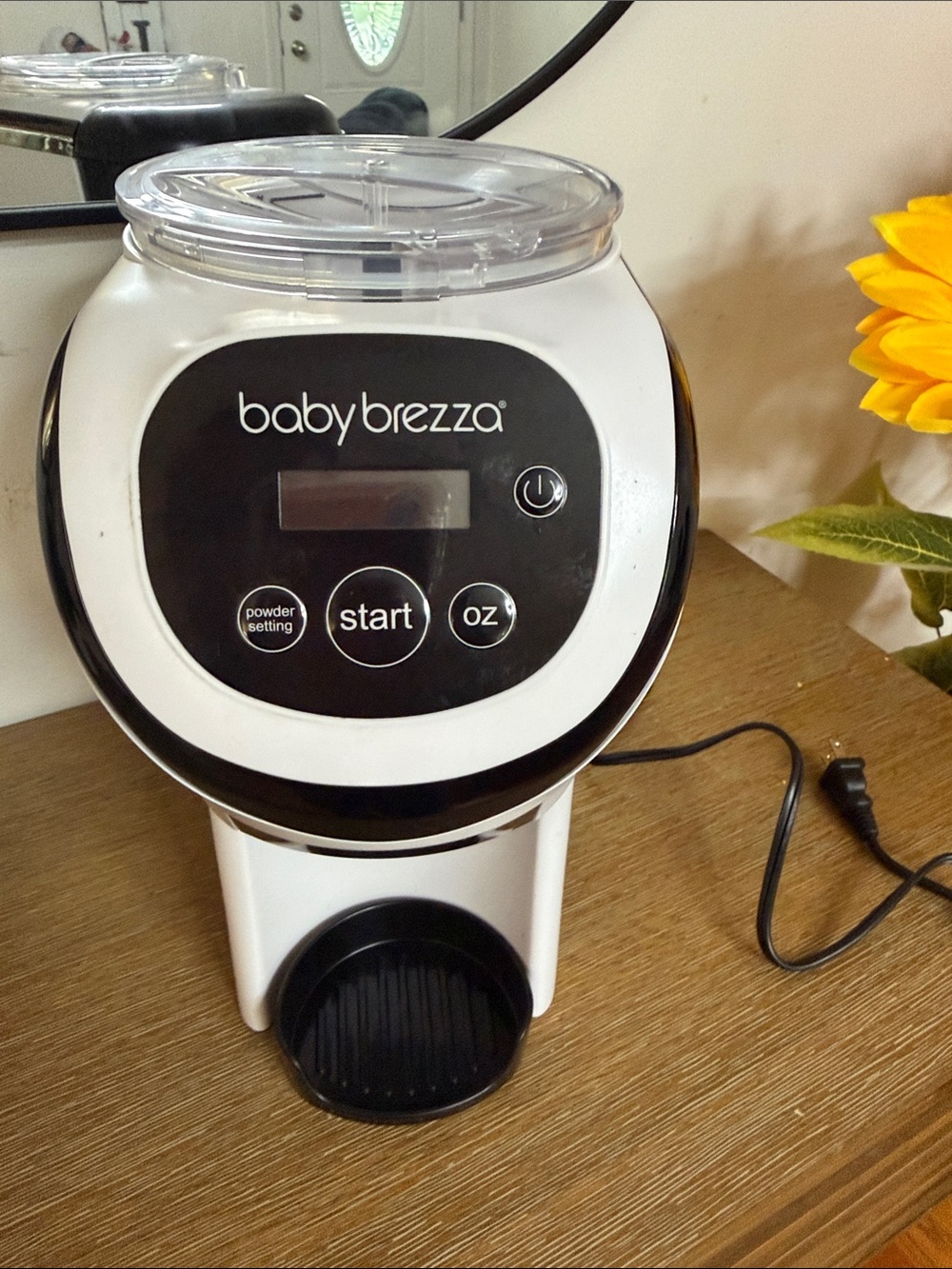 Baby Brezza Formula Dispenser - White and Black